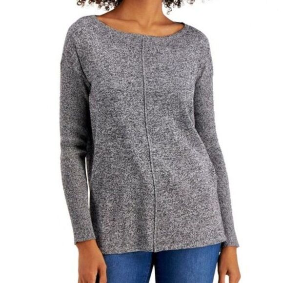 Style & Co Plus Size Seam-Front Tunic Sweater Sz 3X NWT - Picture 1 of 2